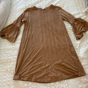 Simply Southern bell sleeve mini dress size small